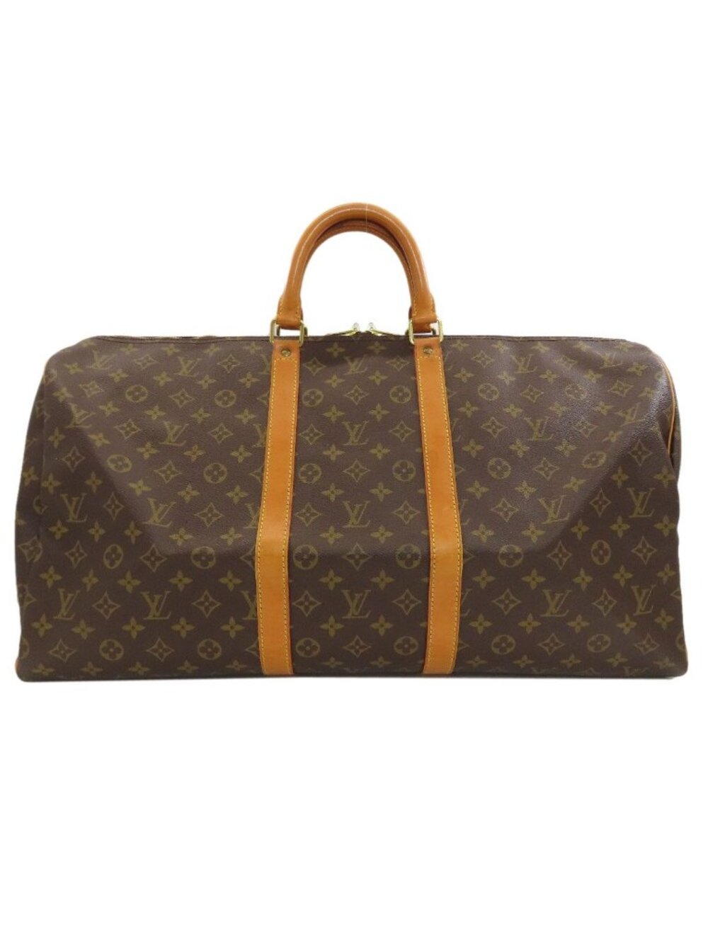 Louis Vuitton Keepall 55 Boston Bag Monogram Canvas